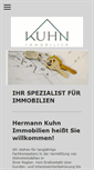 Mobile Screenshot of immobilienkuhn.de